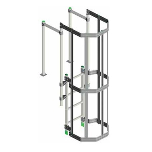 Vendita online Sbarco con ringhiera paracorpo per scala Security System
